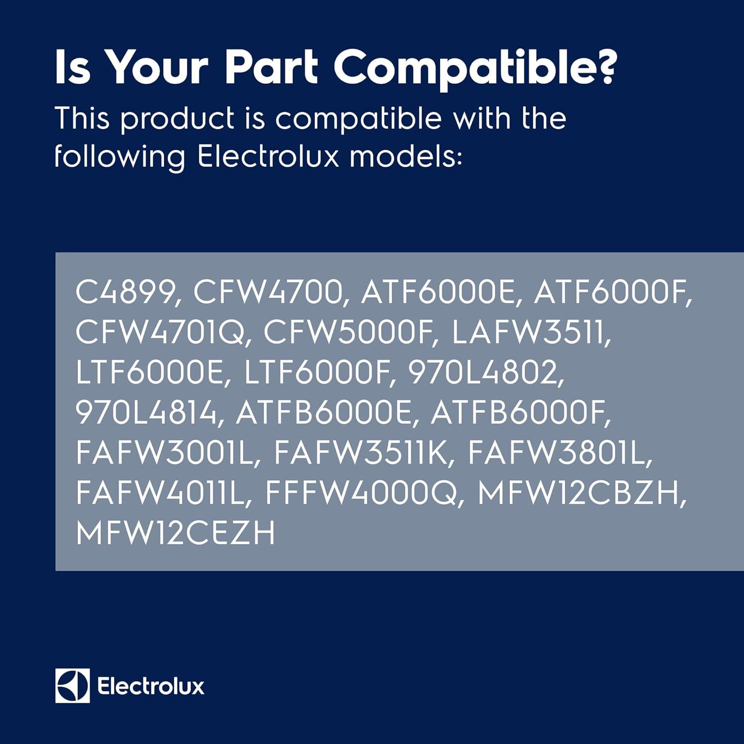 imageElectrolux 134550700 Washer Inner Door Frame for Washing Machines White