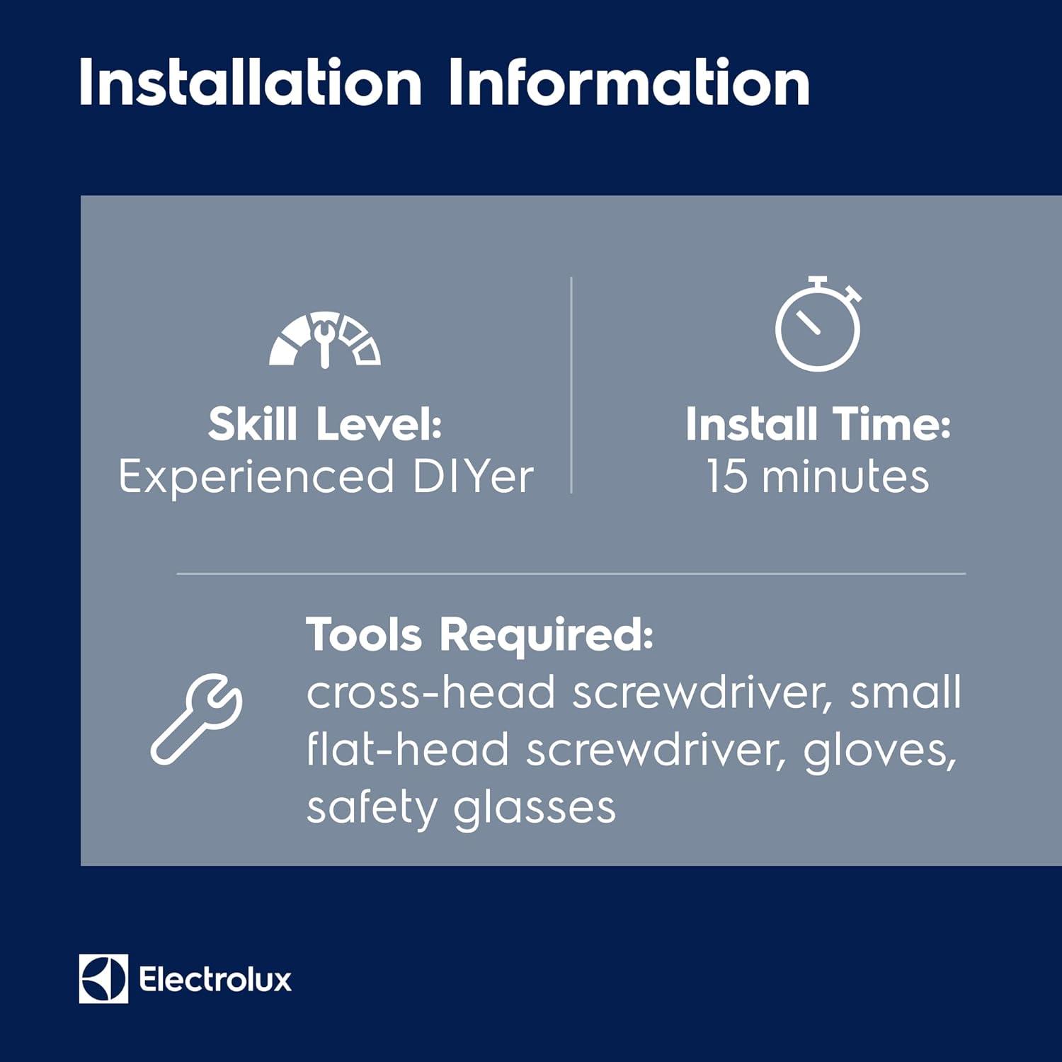 imageElectrolux 241682001 Water Dispenser Lever for Refrigerators White