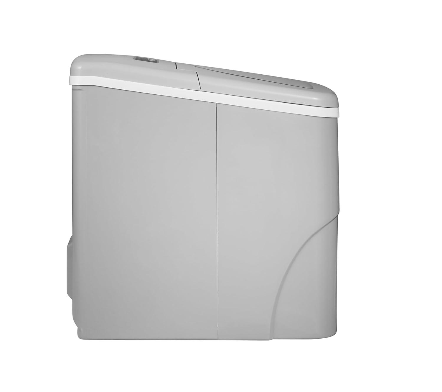 imageFRIGIDAIRE Portable Compact Ice Maker Counter Top Ice Making Machine 26lb per day WhiteSilver