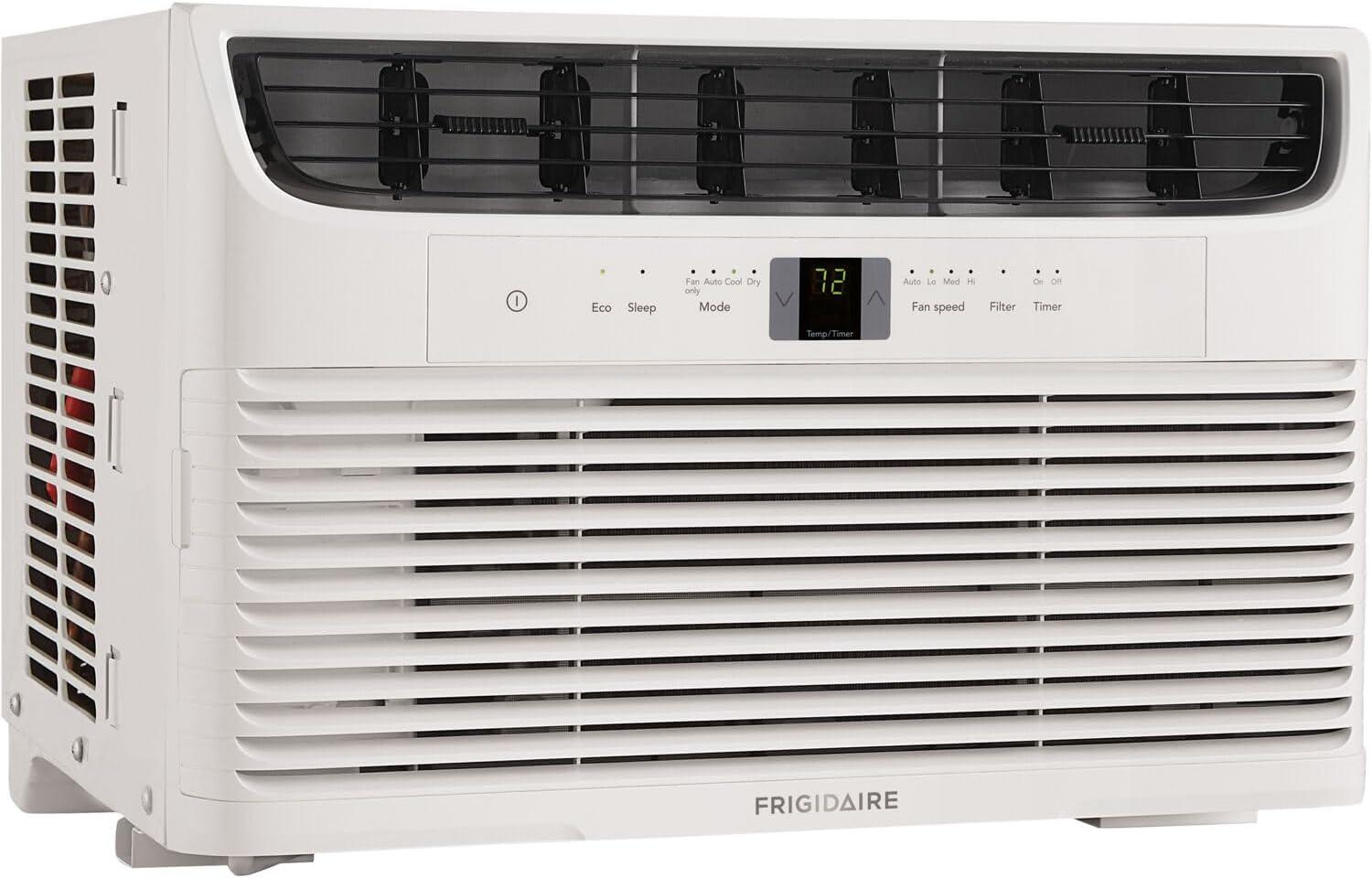 imageFrigidaire 10000 BTU Smart Inverter Window Air Conditioner with WiFi and Energy Star Certification Cools Up to 450 Sq Ft Ultra Quiet Operation WhiteWhite