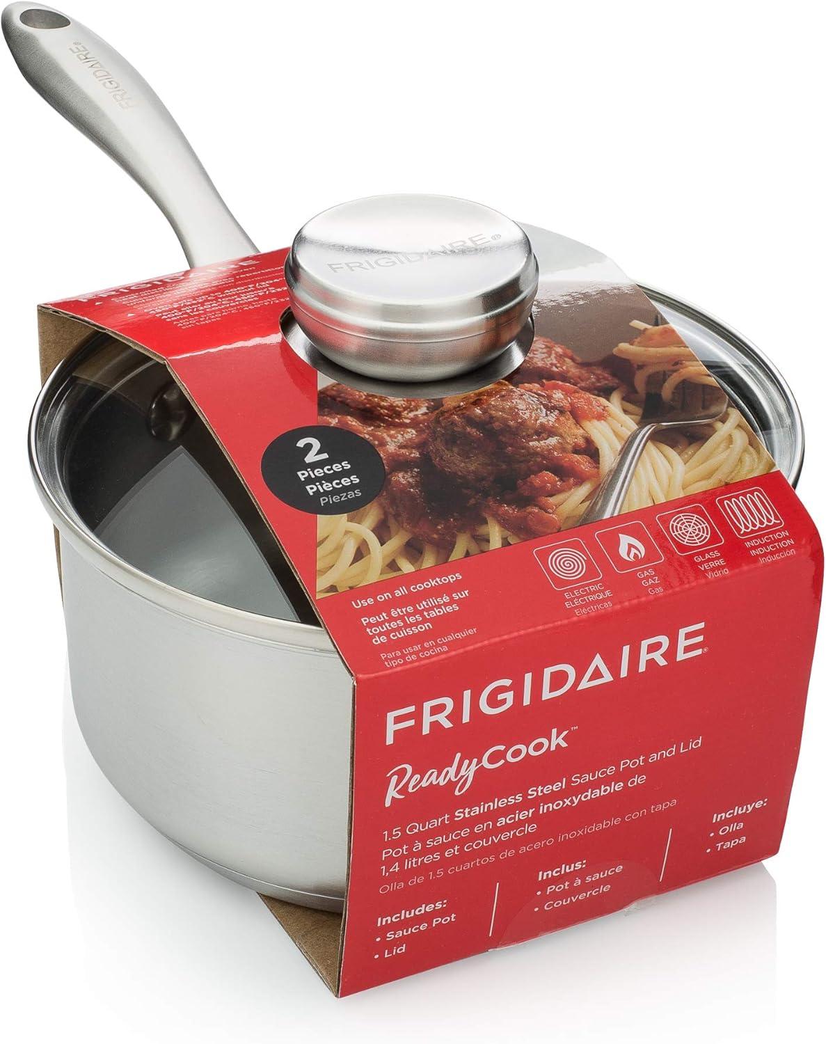 imageFrigidaire 11FFSPAN10 Ready Cook Cookware 15 qt Stainless SteelSaucepan