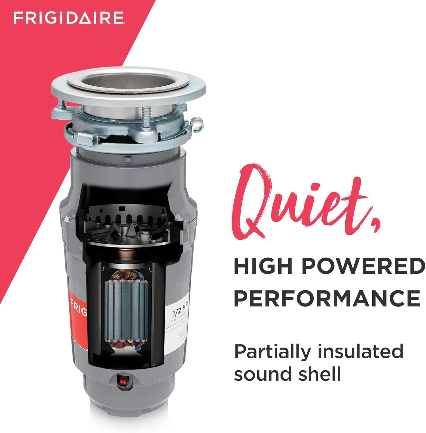 imageFrigidaire 13 HP Direct Wire Garbage Disposal for Kitchen Sinks FF03DISPD105 HP