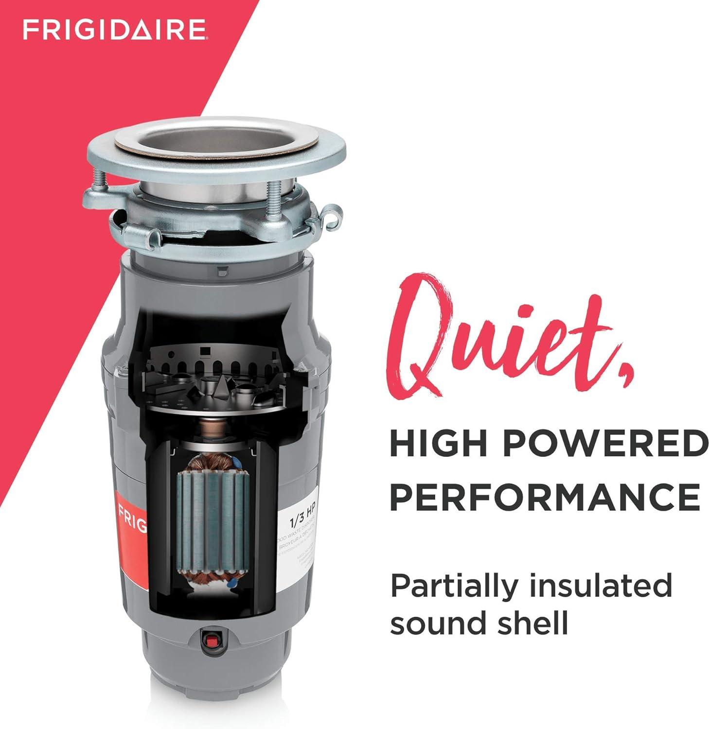 imageFrigidaire 13 HP Direct Wire Garbage Disposal for Kitchen Sinks FF03DISPD113 HP