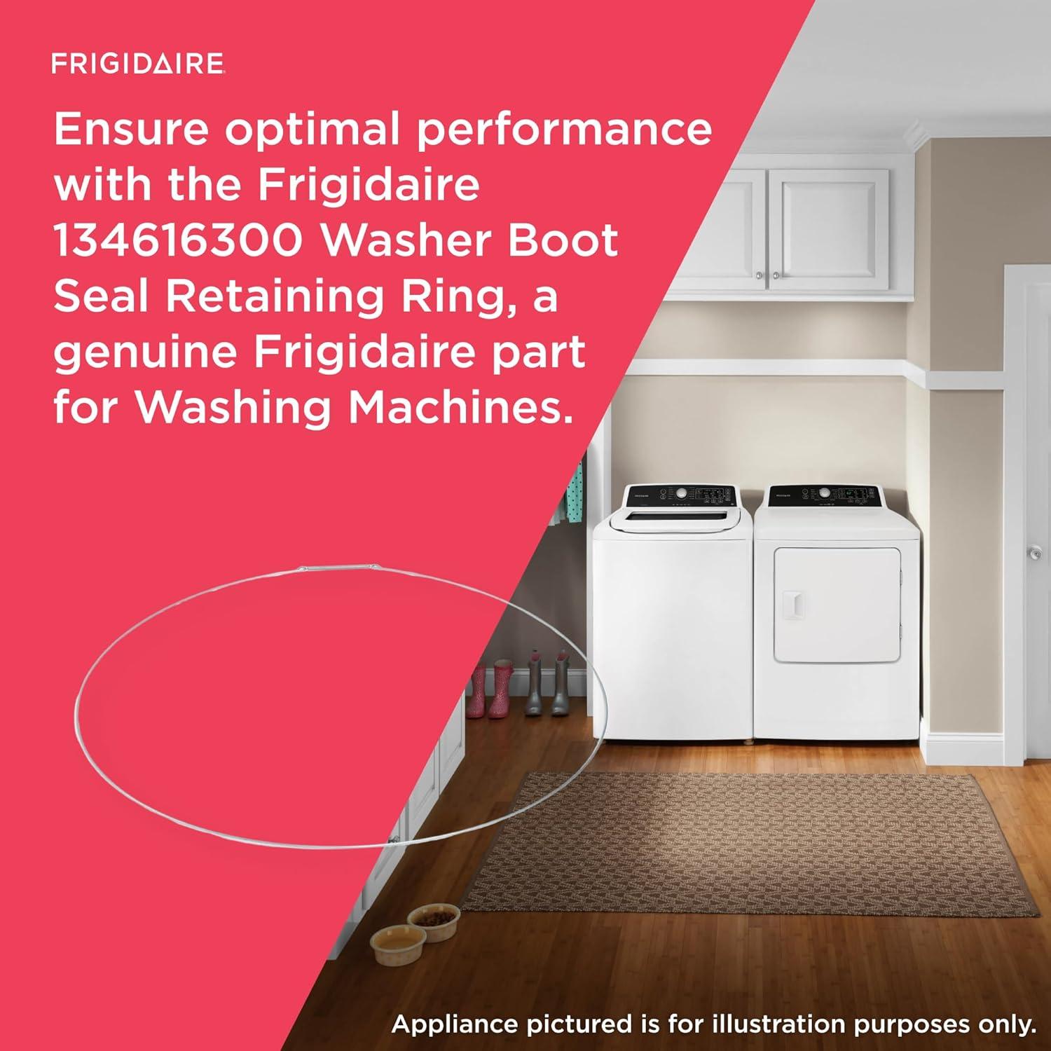 imageFrigidaire 134616300 Washer Boot Seal Retaining Ring for Washing Machines