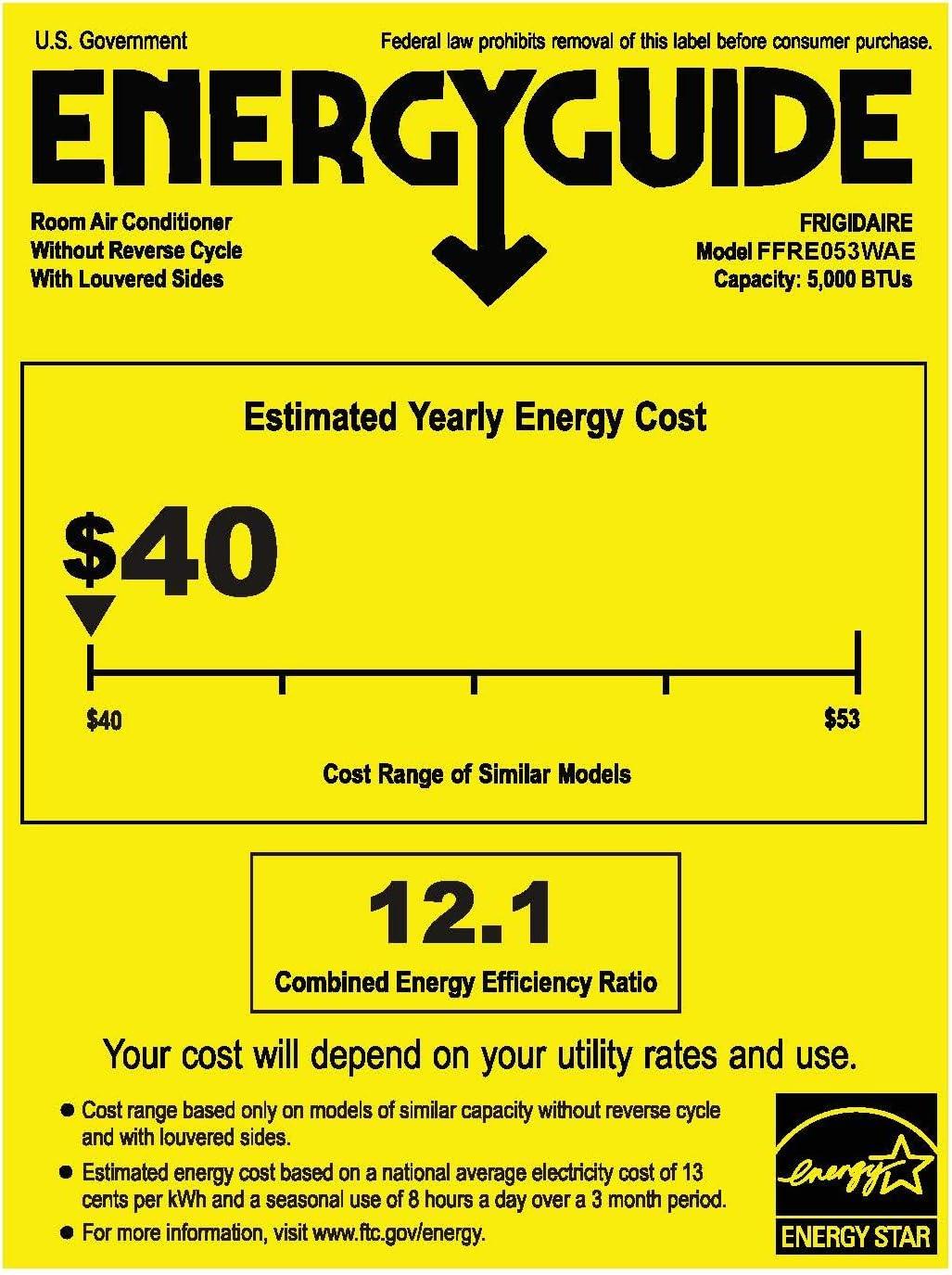 imageFrigidaire 14000 BTU Smart Inverter Window Air Conditioner with WiFi and Energy Star Certification Cools Up to 700 Sq Ft Ultra Quiet Operation White5000 BTU