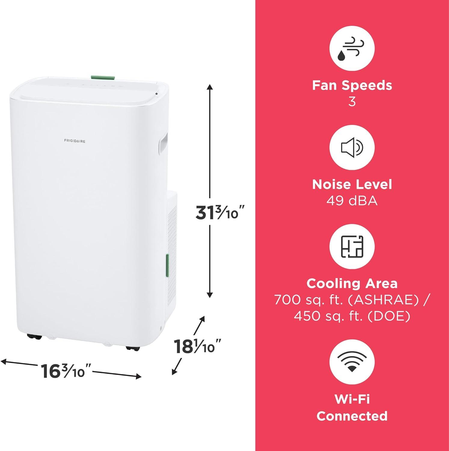 imageFrigidaire 14k HeatCool Portable wWifi14k Portable HeatCool