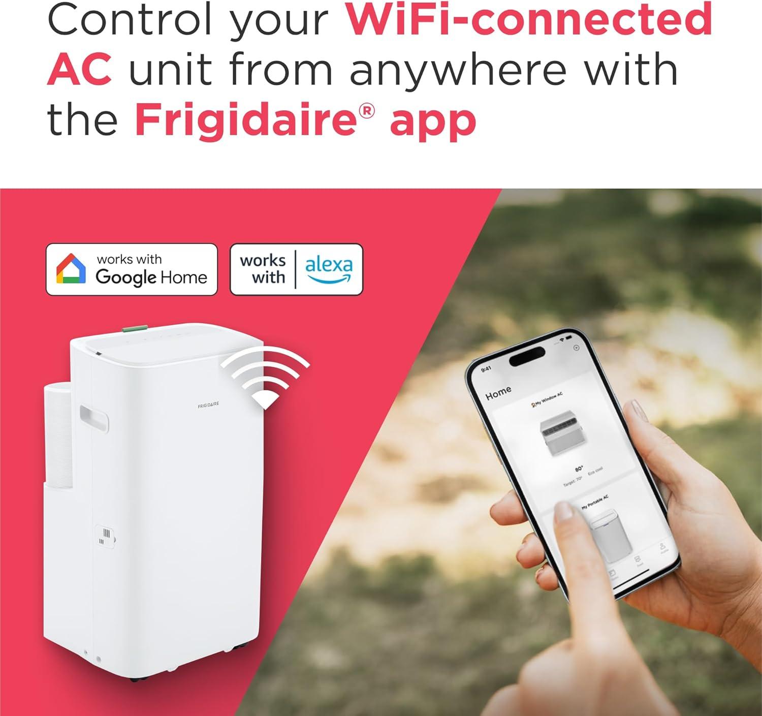 imageFrigidaire 14k HeatCool Portable wWifi14k Portable HeatCool