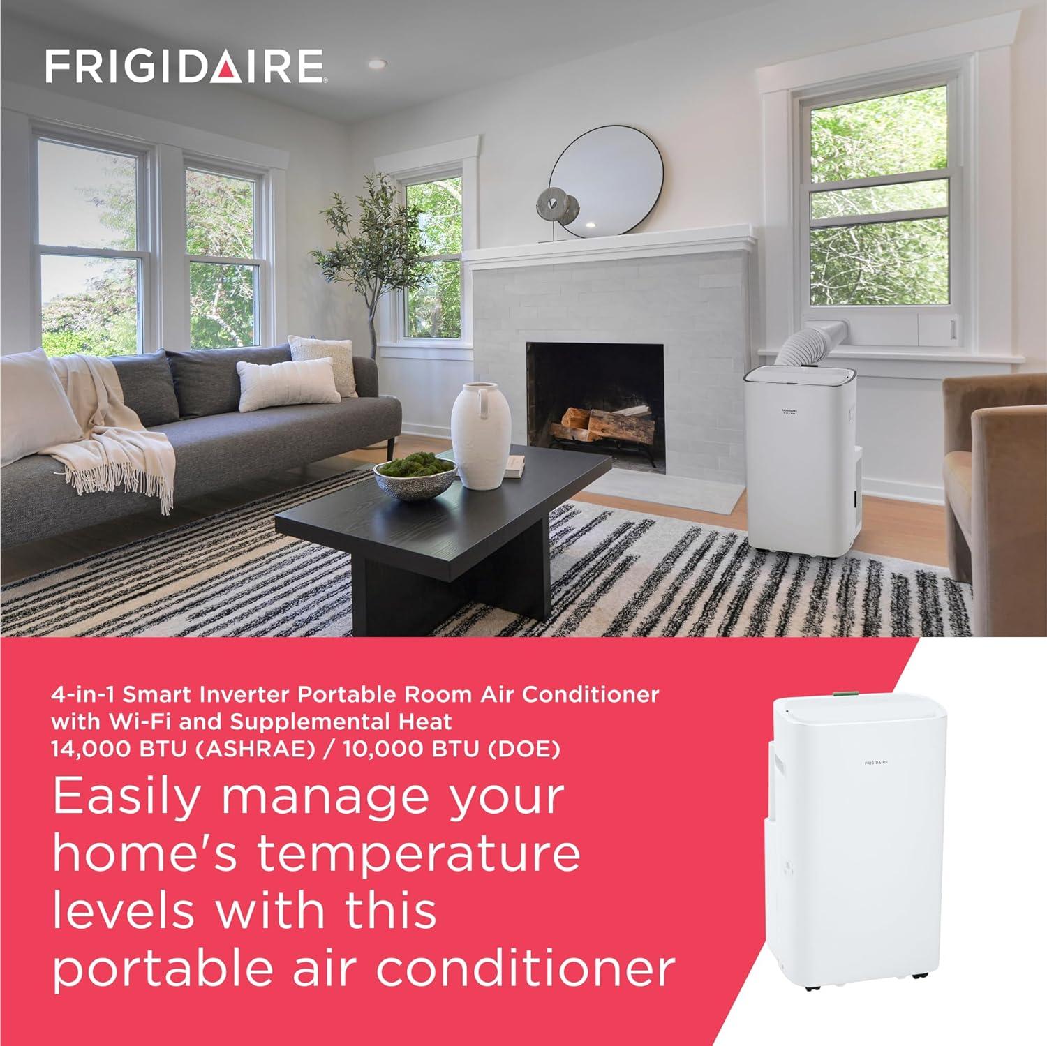 imageFrigidaire 14k HeatCool Portable wWifi14k Portable Inverter HeatCool