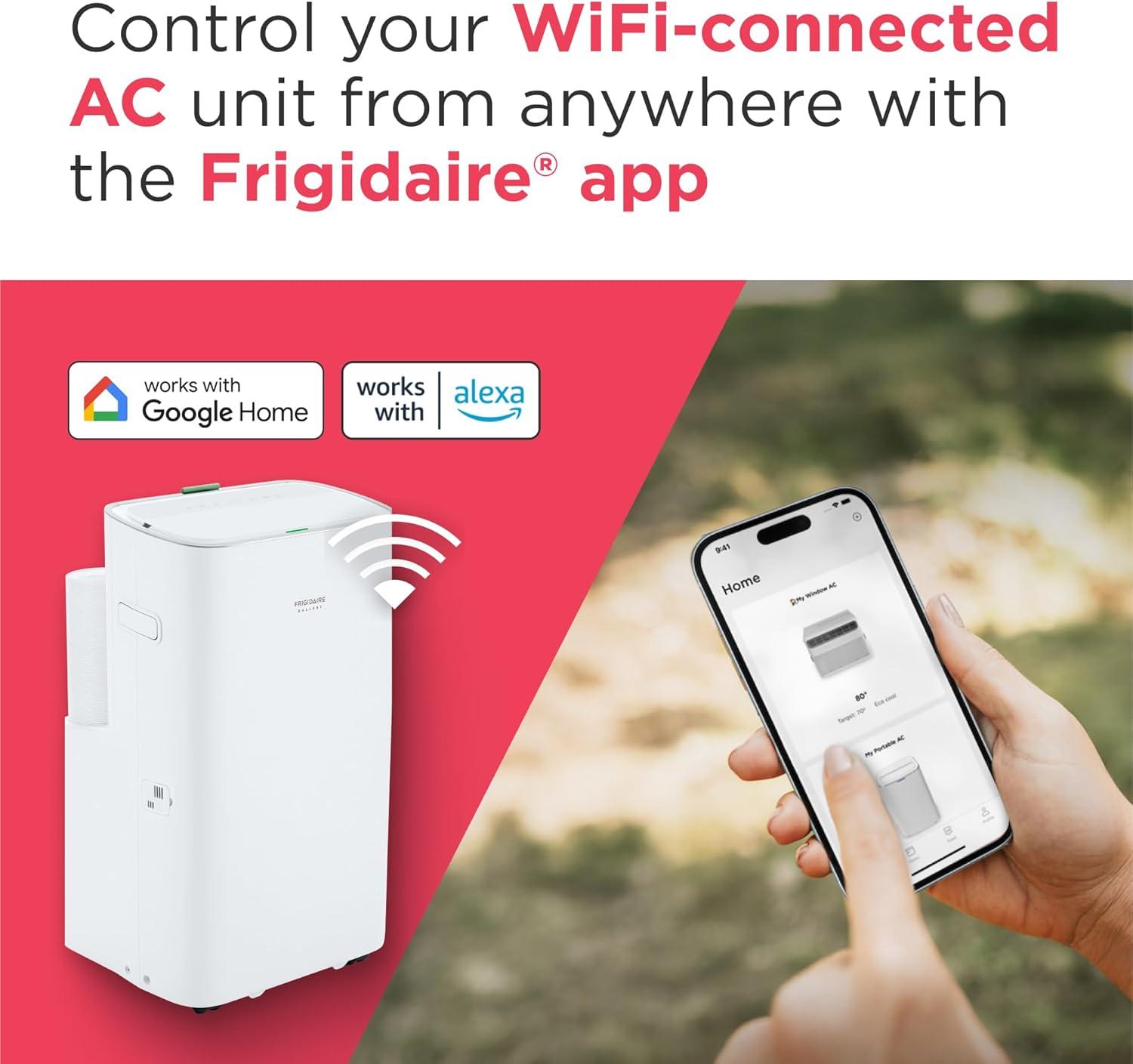 imageFrigidaire 14k HeatCool Portable wWifi14k Portable Inverter HeatCool