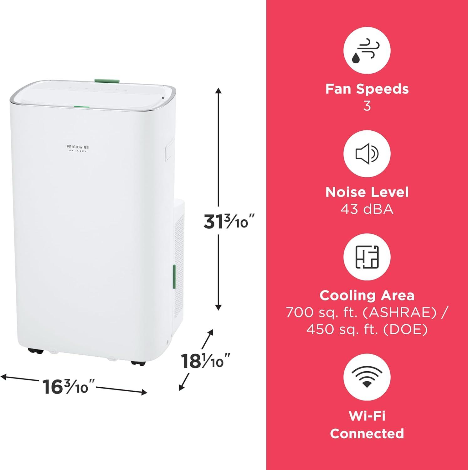 imageFrigidaire 14k HeatCool Portable wWifi14k Portable Inverter HeatCool