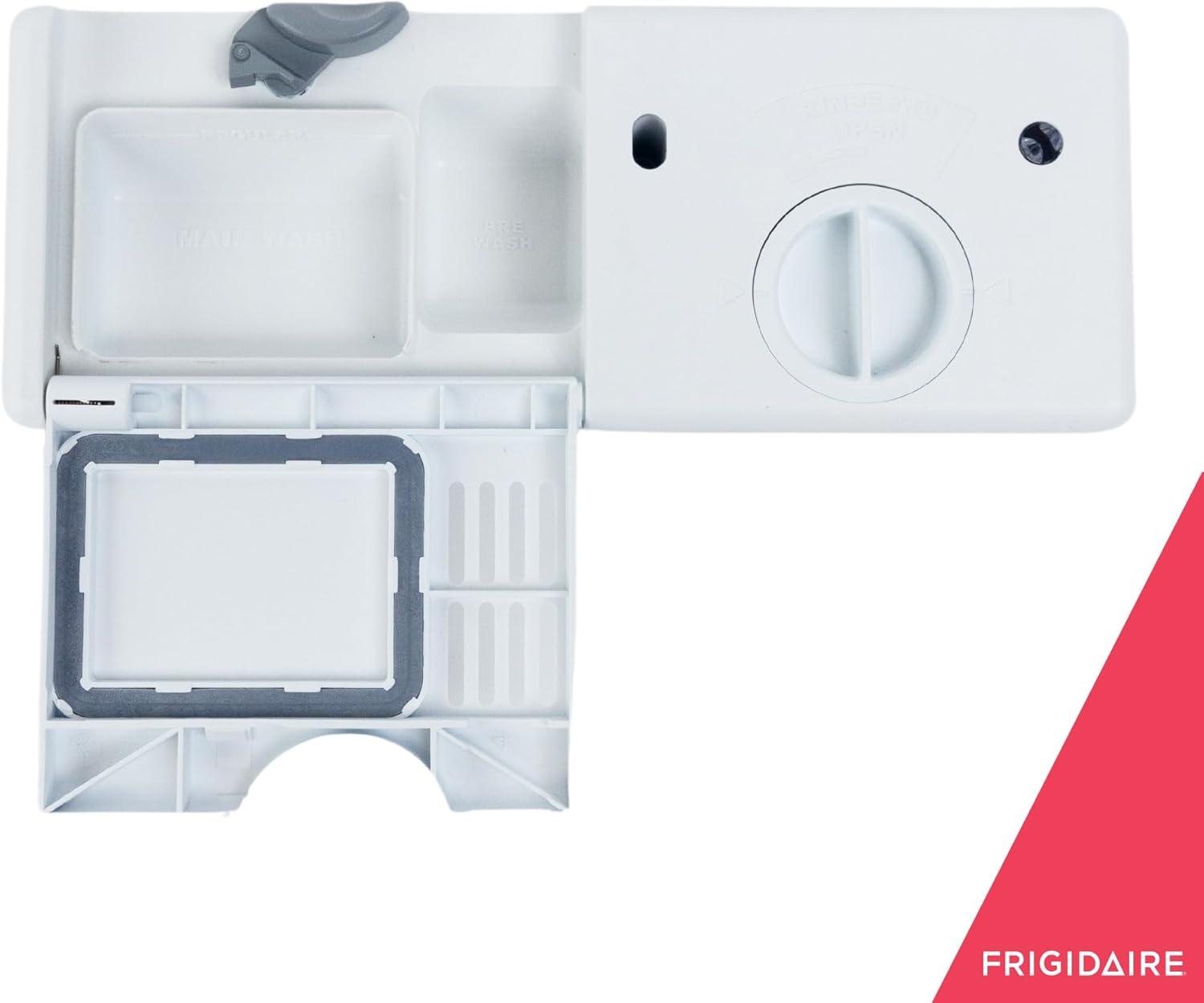 imageFrigidaire 154574401 Detergent and Rinse Aid Dispenser for Dishwashers White