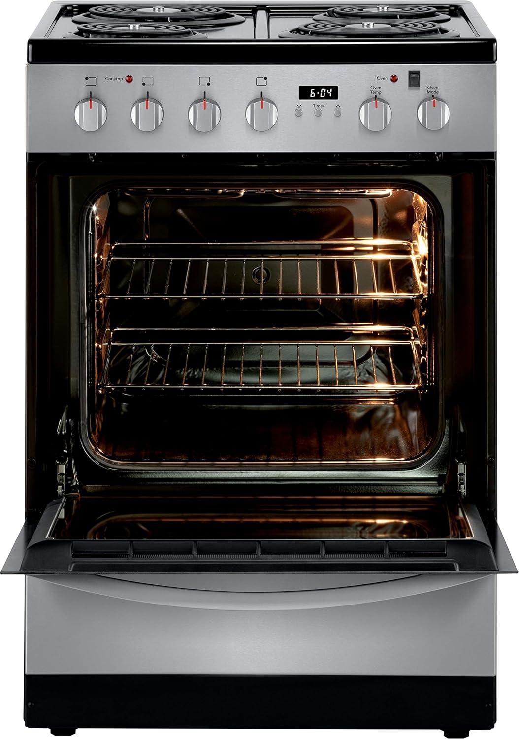 imageFrigidaire 24 in 19 Cu Ft Electric Range in Stainless Steel with Hidden Bake ADA CompliantStainless Steel