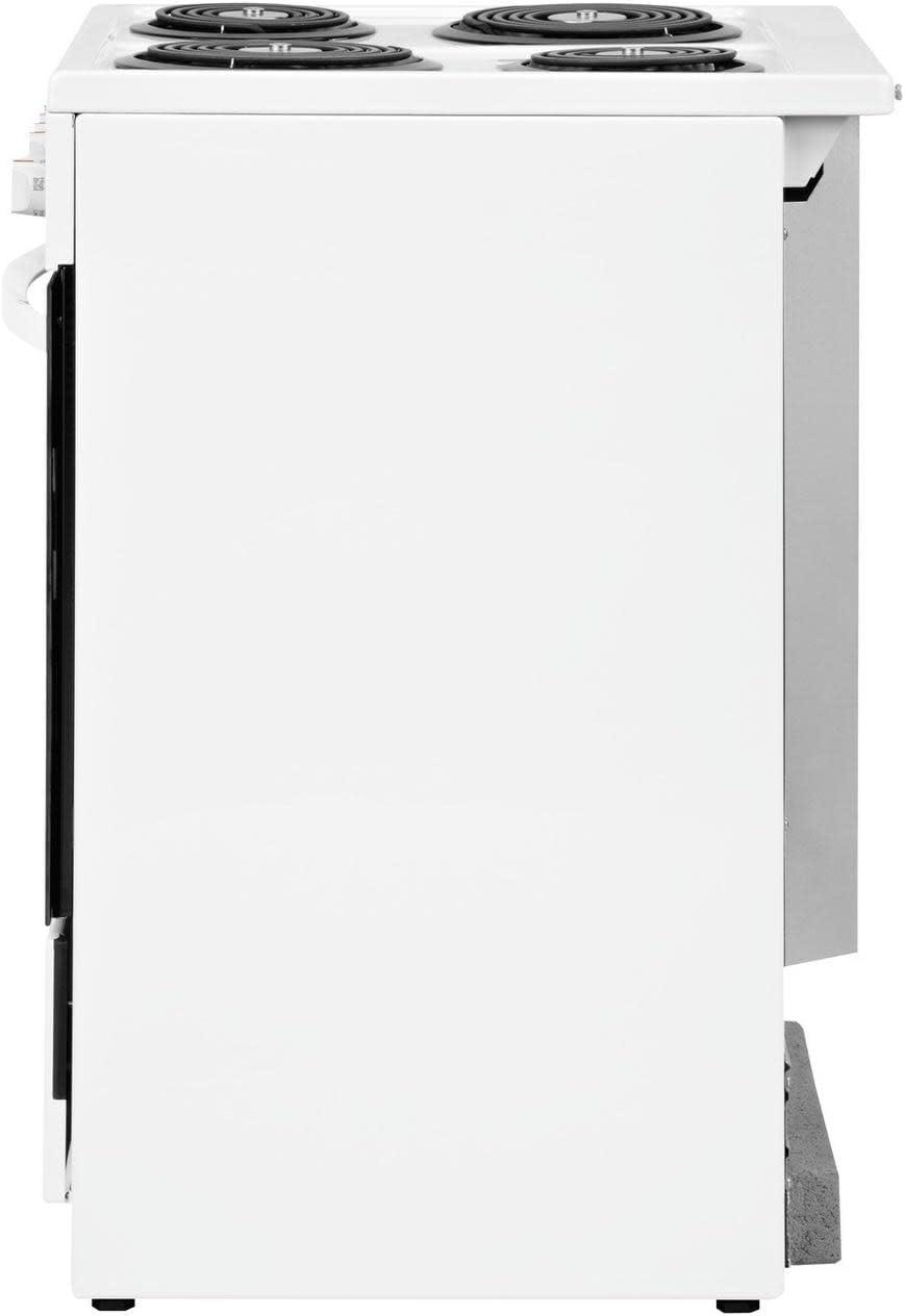 imageFrigidaire 24 in 19 Cu Ft Electric Range in Stainless Steel with Hidden Bake ADA CompliantWhite