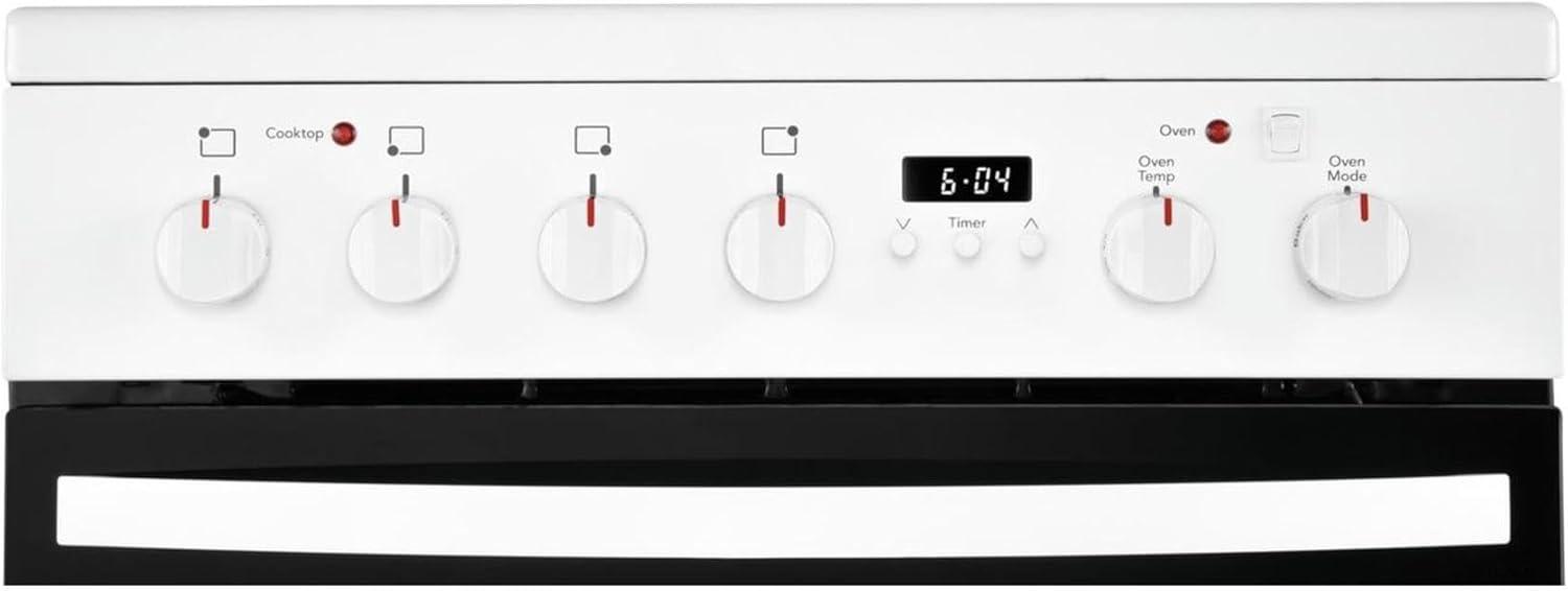 imageFrigidaire 24 in 19 Cu Ft Electric Range in Stainless Steel with Hidden Bake ADA CompliantWhite