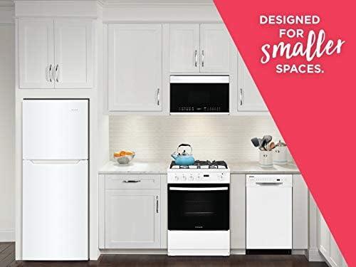 imageFrigidaire 24 in 19 Cu Ft Gas Range in Stainless Steel with Continuous Cast Iron Grates ADA CompliantWhite