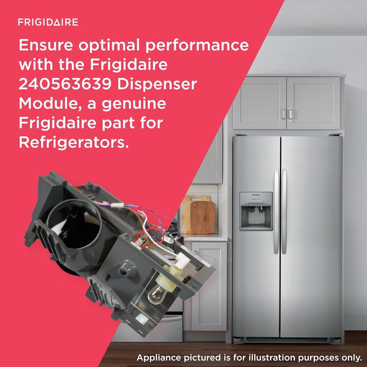 imageFrigidaire 240563639 Dispenser for Refrigerators Gray