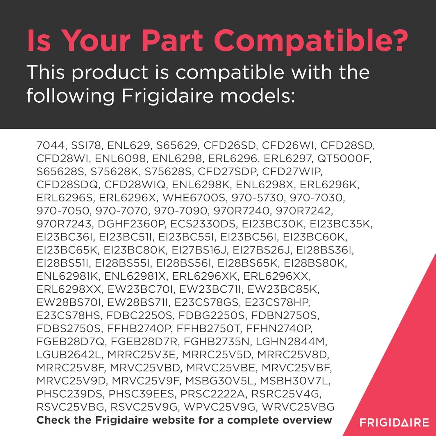 imageFrigidaire 241518501 Motorized Air Damper Control for Refrigerators White