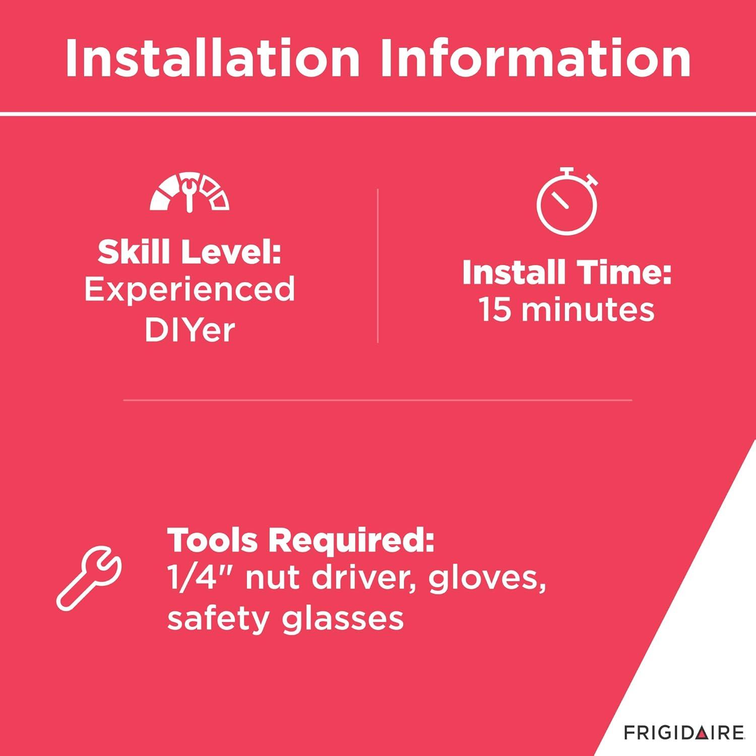 imageFrigidaire 241798231 Ice Maker Assembly Kit for Refrigerators White