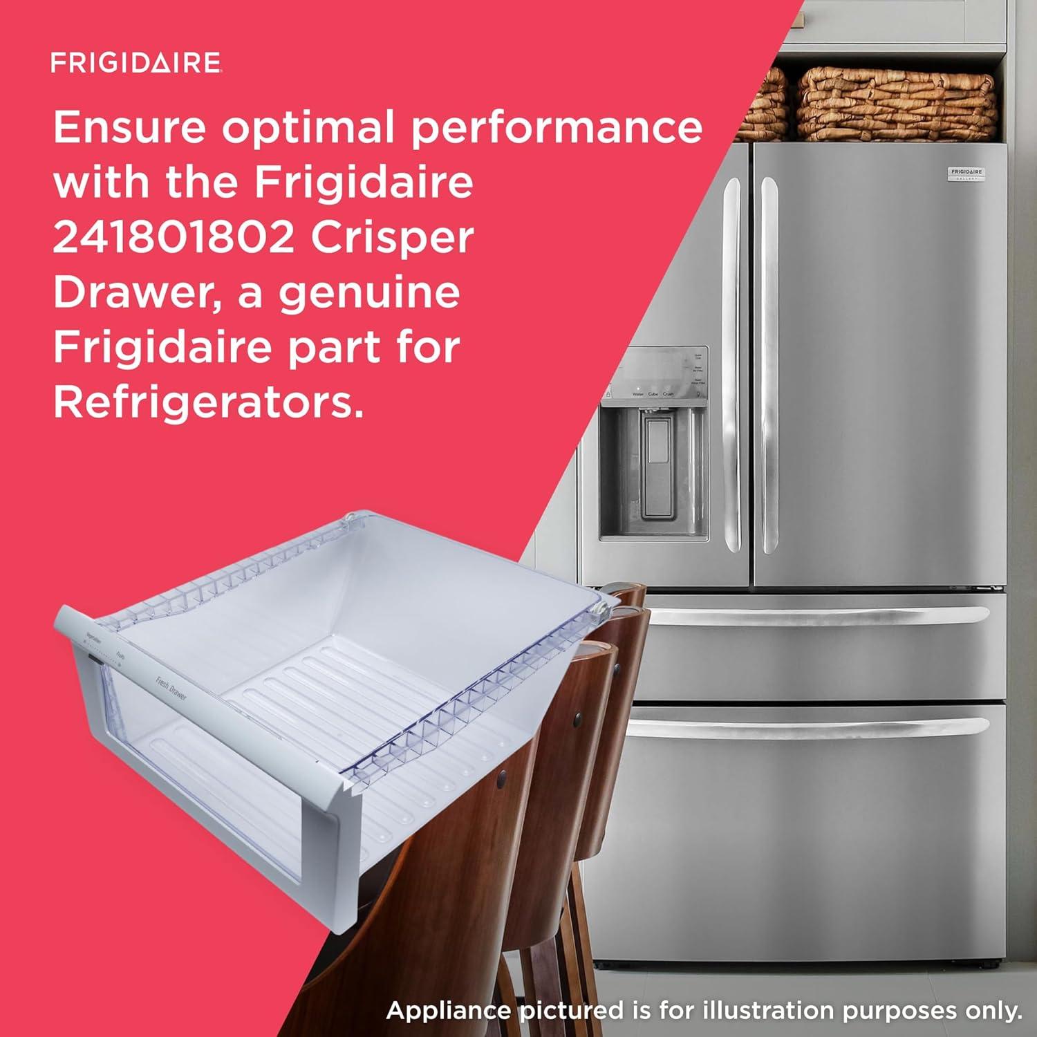 imageFrigidaire 241801802 Crisper Drawer for Refrigerators