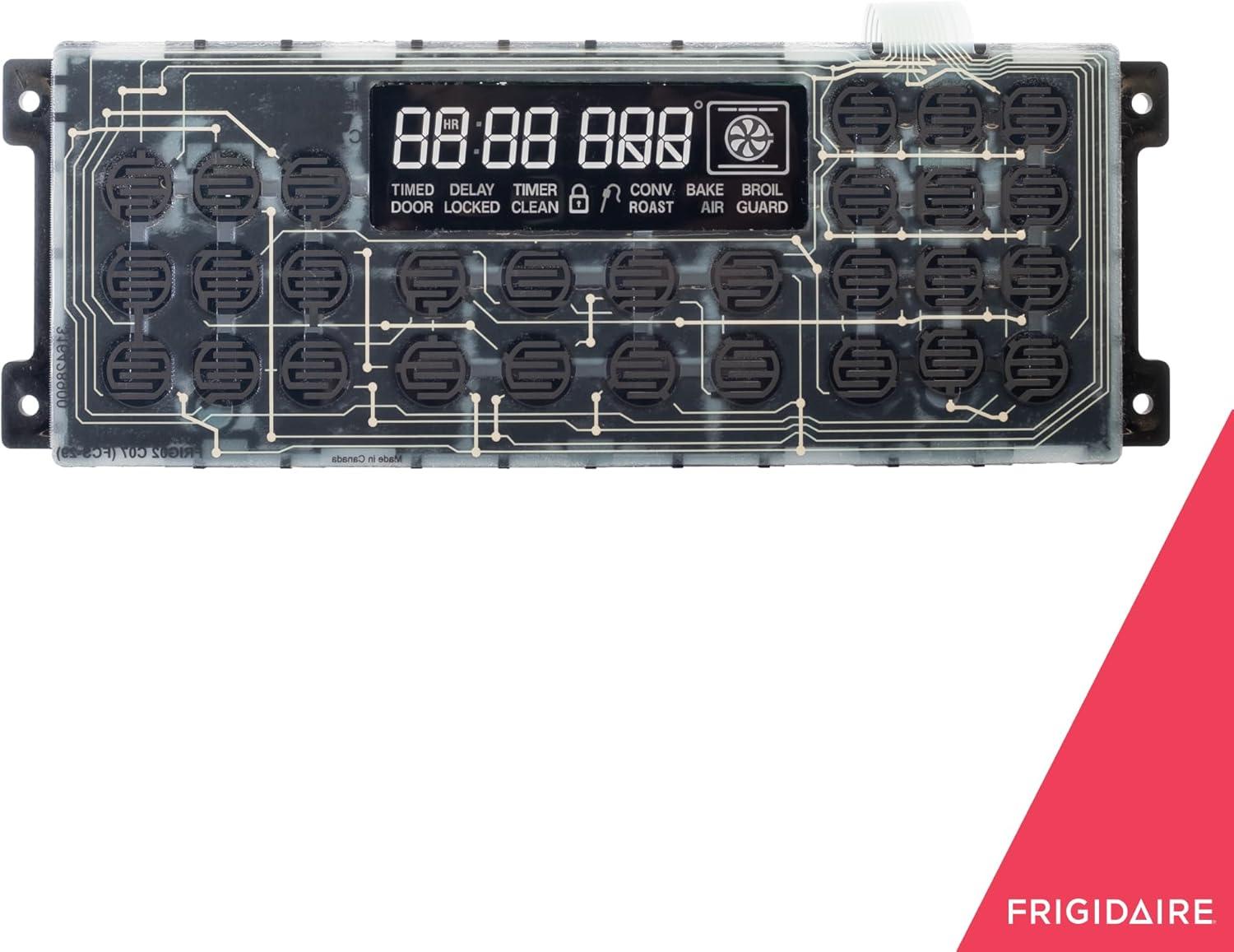 imageFrigidaire 316462878 Oven Control Board and Clock for Electric Ranges and Stoves Black