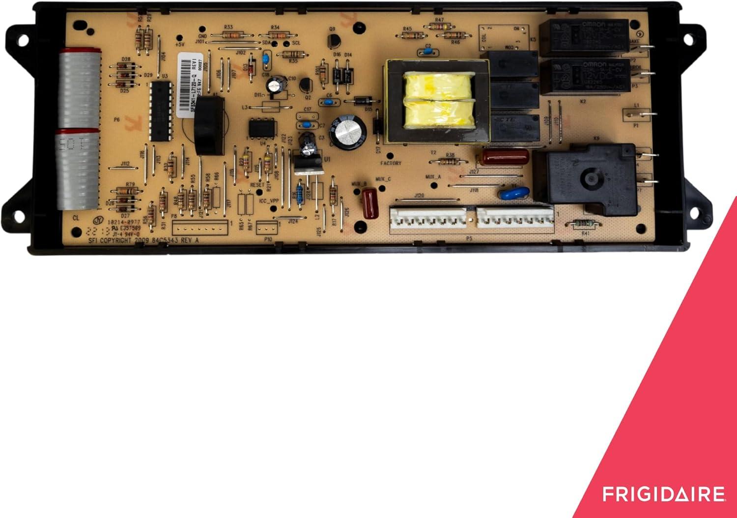 imageFrigidaire 318414213 Oven Control Board and Clock for Electric Ranges and Stoves Black