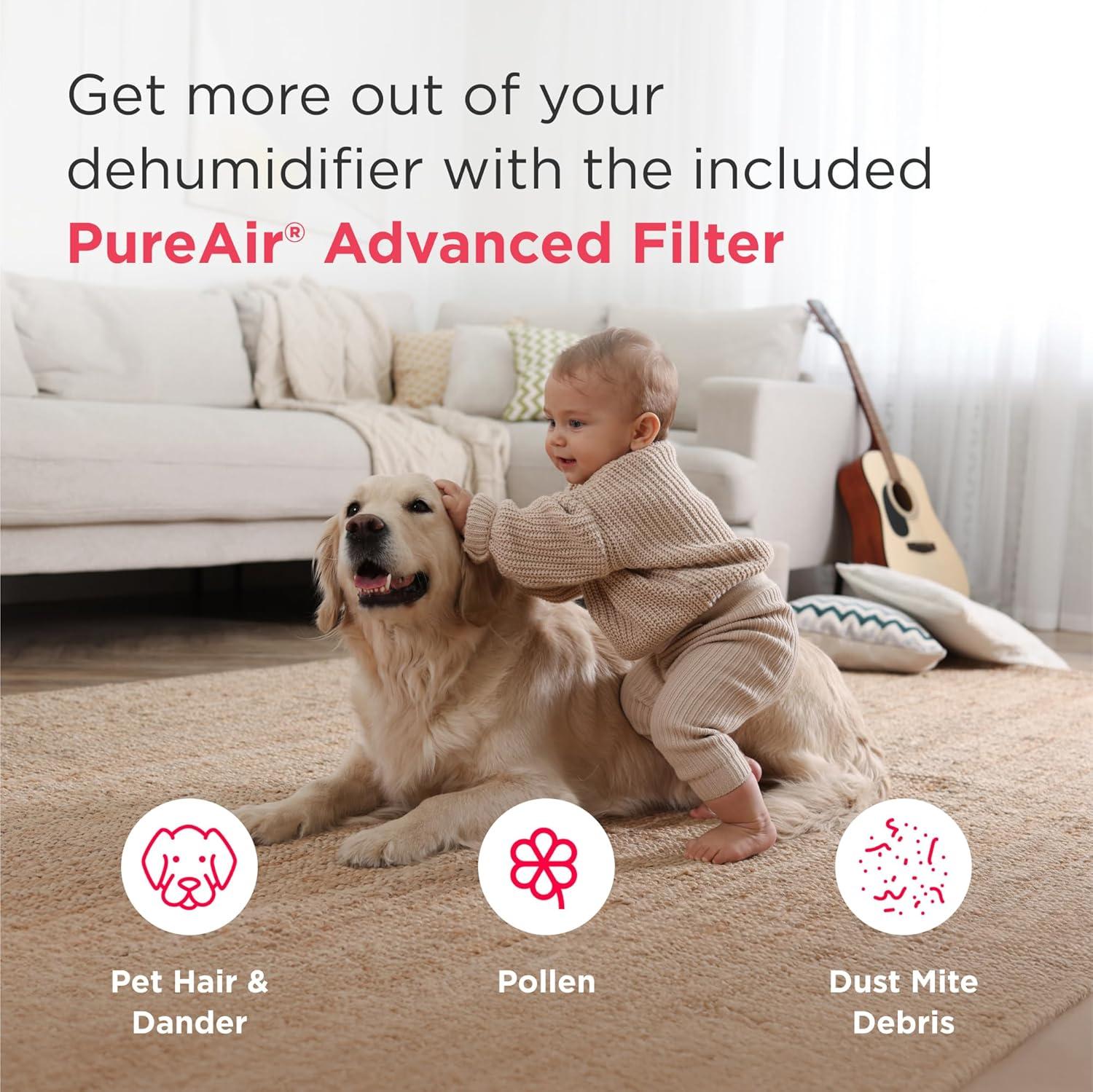 imageFrigidaire 35Pint Portable Dehumidifier with WiFi and Energy Star Certification for SmallMediumLarge Rooms ampamp Basements Custom Humidity Control Auto Shut Off White50 Pint Wifi New 2025