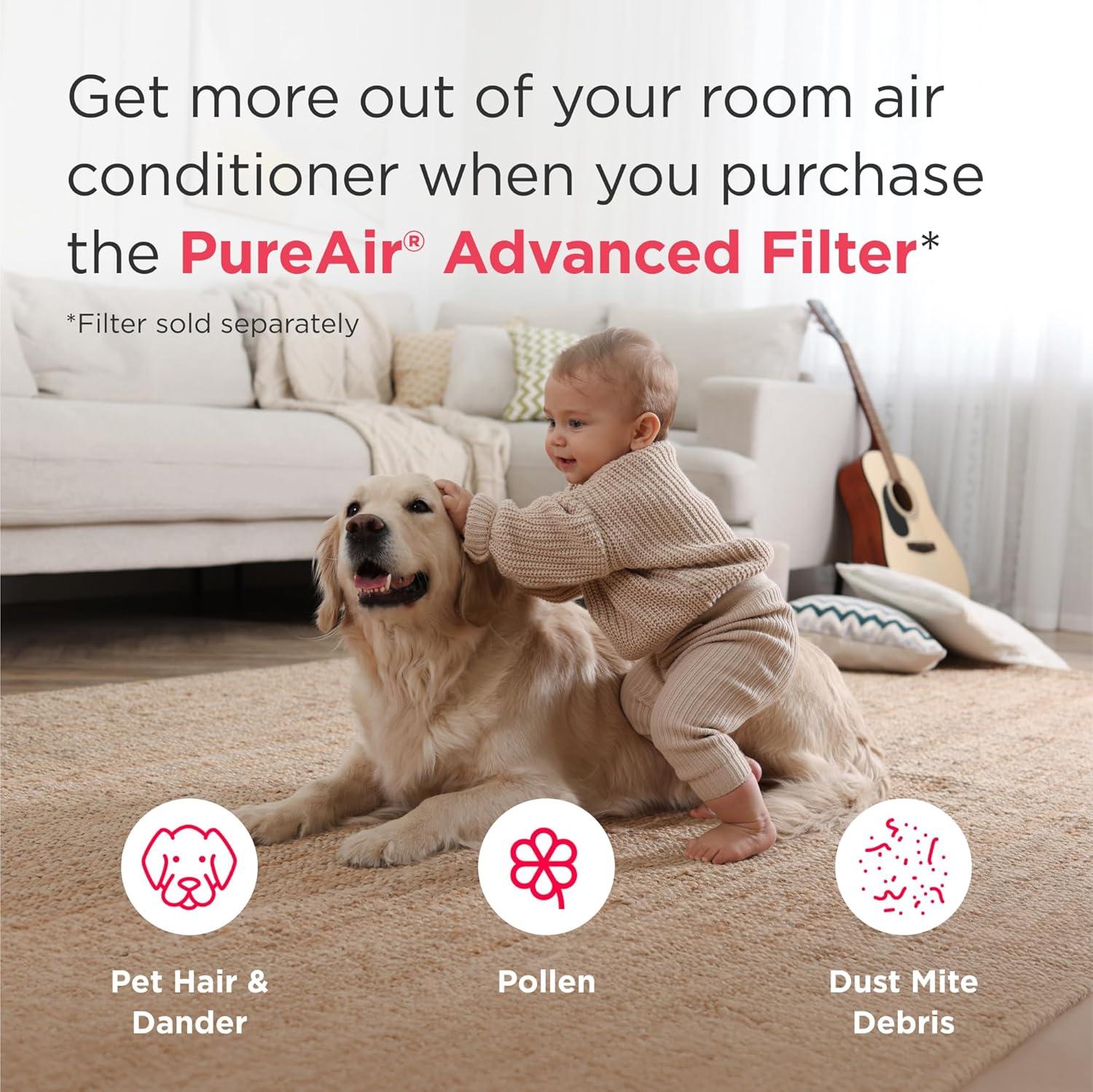 imageFrigidaire 3in1 Smart Portable Room Air Conditioner with WiFi 12000 BTU Ashrae 8000 BTU DOE Cools Up to 550 Sq Ft Quiet Operation White8000 BTU