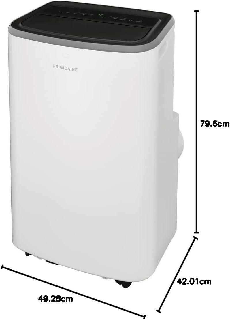 imageFrigidaire 3in1 Smart Portable Room Air Conditioner with WiFi 12000 BTU Ashrae 8000 BTU DOE Cools Up to 550 Sq Ft Quiet Operation WhiteAC Only