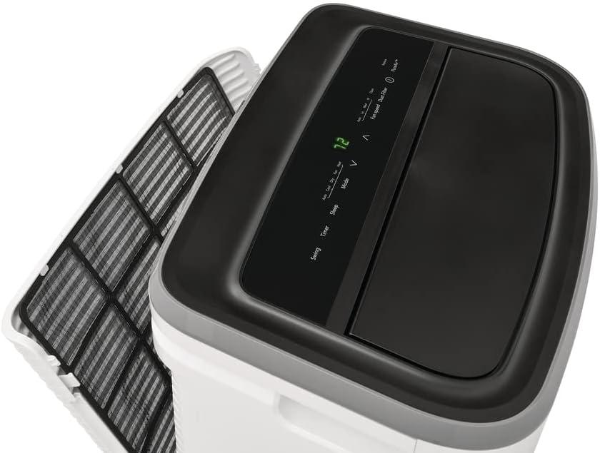 imageFrigidaire 3in1 Smart Portable Room Air Conditioner with WiFi 12000 BTU Ashrae 8000 BTU DOE Cools Up to 550 Sq Ft Quiet Operation WhiteAC Only