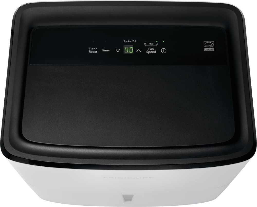 imageFrigidaire 50 Pint Dehumidifier 4500 Square Foot Coverage Ideal for Large Rooms and Basements 17 Gallon Bucket Capacity22 Pint