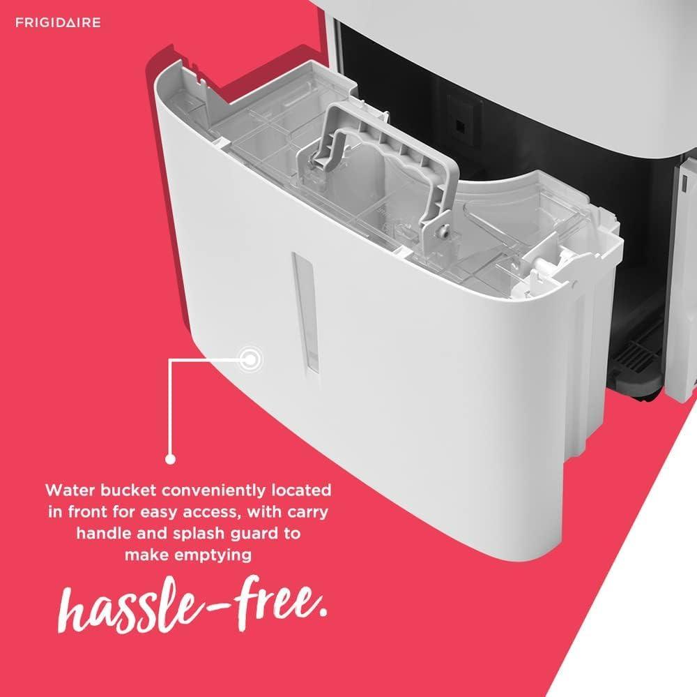 imageFrigidaire 50 Pint Dehumidifier 4500 Square Foot Coverage Ideal for Large Rooms and Basements 17 Gallon Bucket Capacity50 Pint New 2024