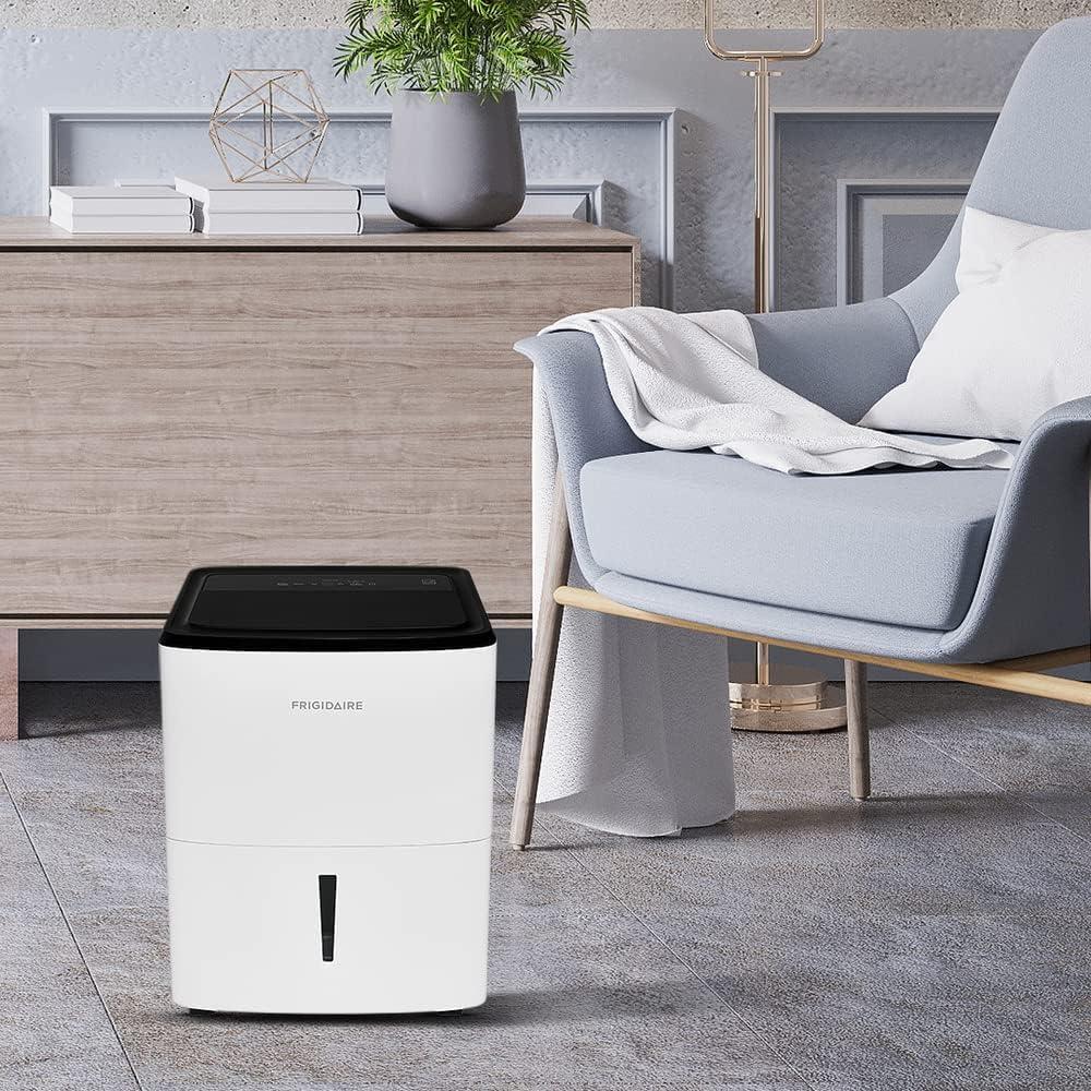 imageFrigidaire 50 Pint Dehumidifier 4500 Square Foot Coverage Ideal for Large Rooms and Basements 17 Gallon Bucket Capacity50 Pint New 2024