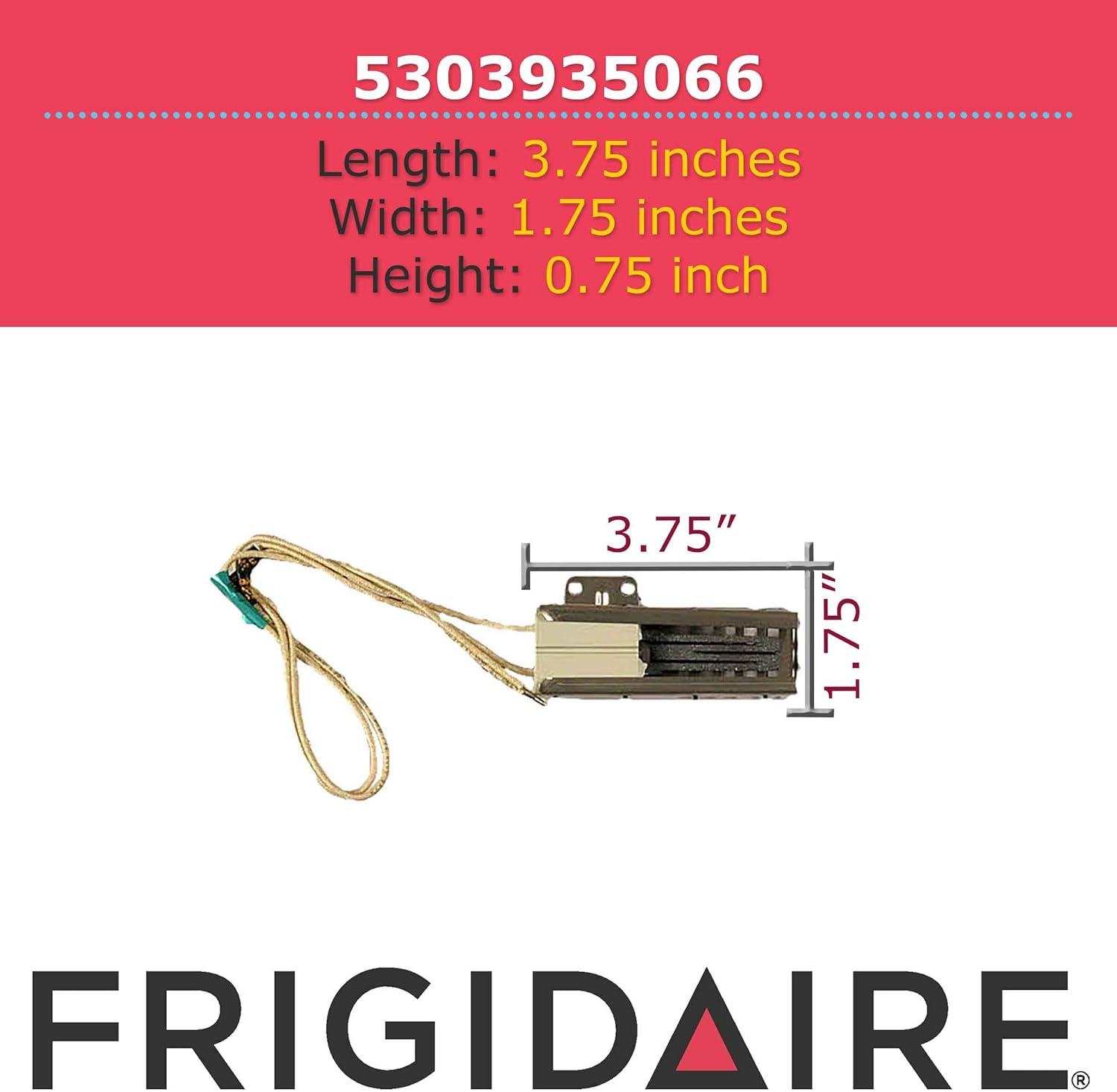 imageFrigidaire 5303935066 Burner Igniter for Oven Burners Gold