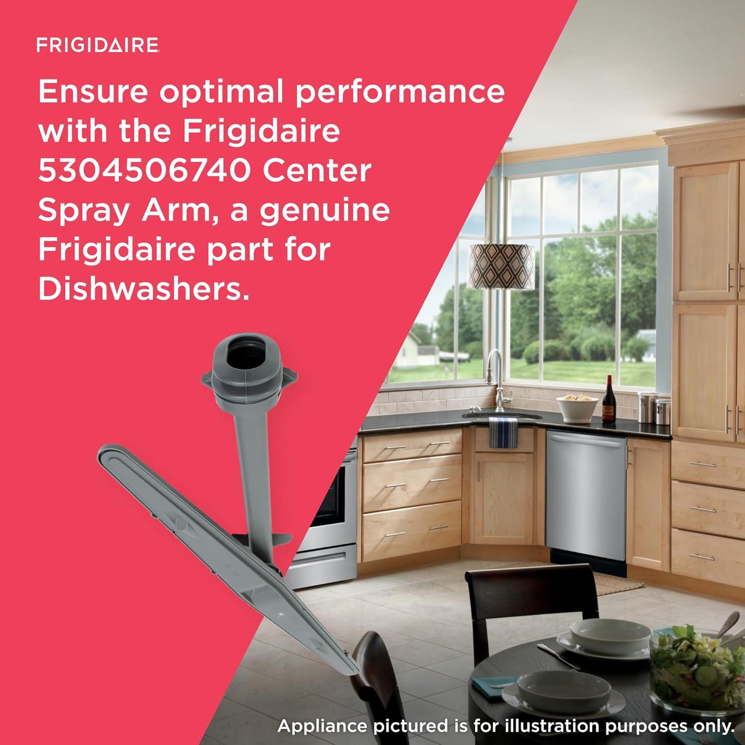 imageFrigidaire 5304506740 Center Spray Arm for Dishwashers Gray