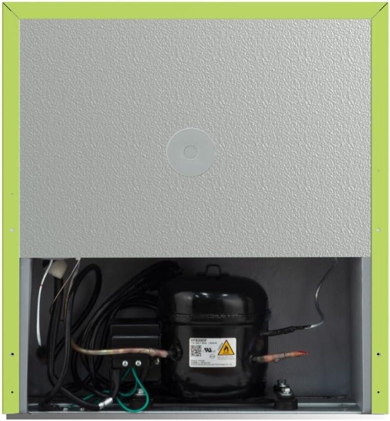 imageFrigidaire EFR115RED 16 Cu Ft Compact Fridge for Office Dorm Room Mancave or RV RedGreen