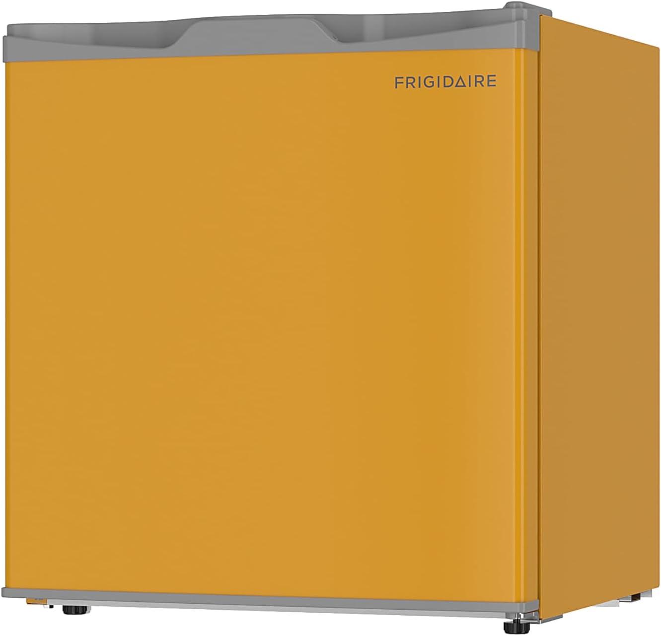 imageFrigidaire EFR115RED 16 Cu Ft Compact Fridge for Office Dorm Room Mancave or RV RedOrange