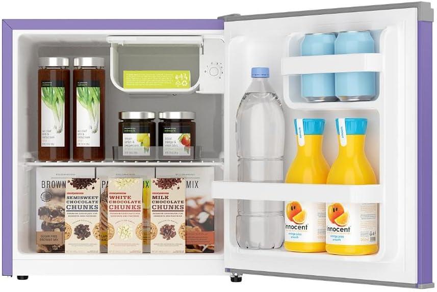 imageFrigidaire EFR115RED 16 Cu Ft Compact Fridge for Office Dorm Room Mancave or RV RedPurple