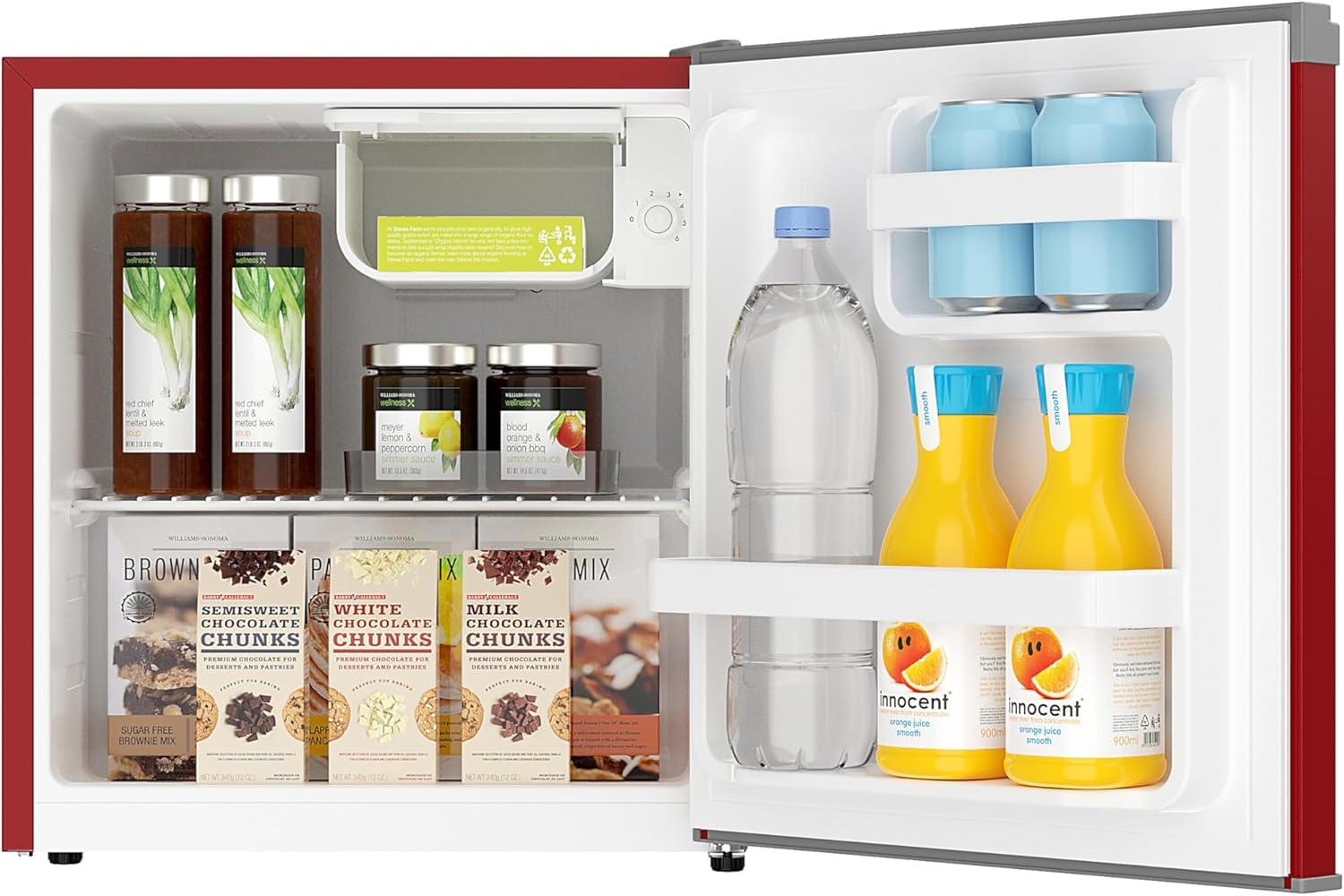 imageFrigidaire EFR115RED 16 Cu Ft Compact Fridge for Office Dorm Room Mancave or RV RedRed