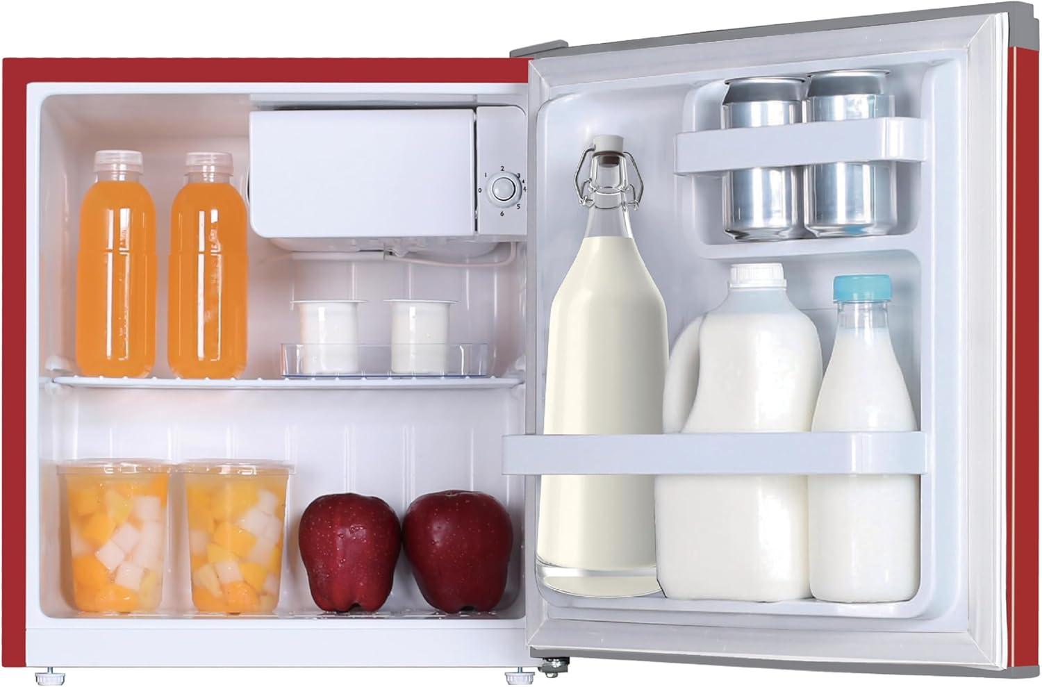 imageFrigidaire EFR115RED 16 Cu Ft Compact Fridge for Office Dorm Room Mancave or RV RedRed