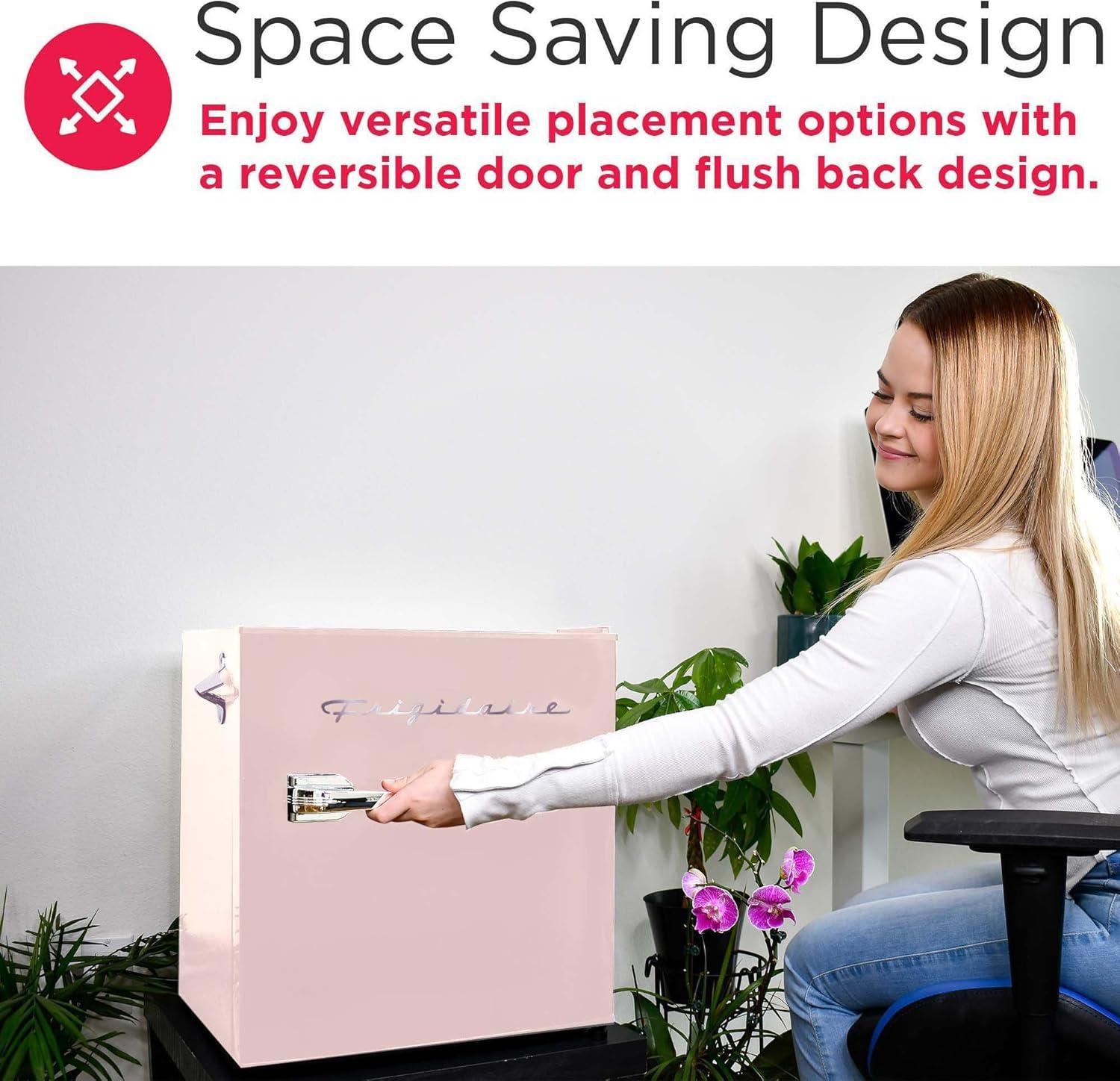 imageFrigidaire EFR176 16 cu ft Retro Bar Fridge with Side Bottle Opener BlueCoral