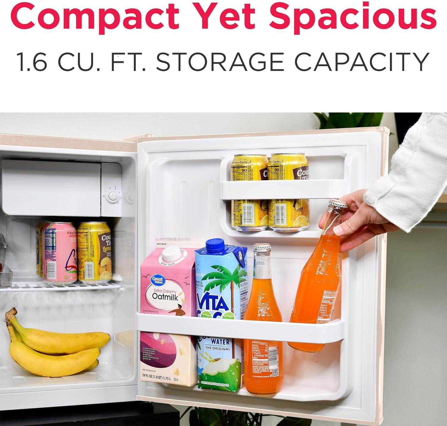 imageFrigidaire EFR176 16 cu ft Retro Bar Fridge with Side Bottle Opener BlueCoral