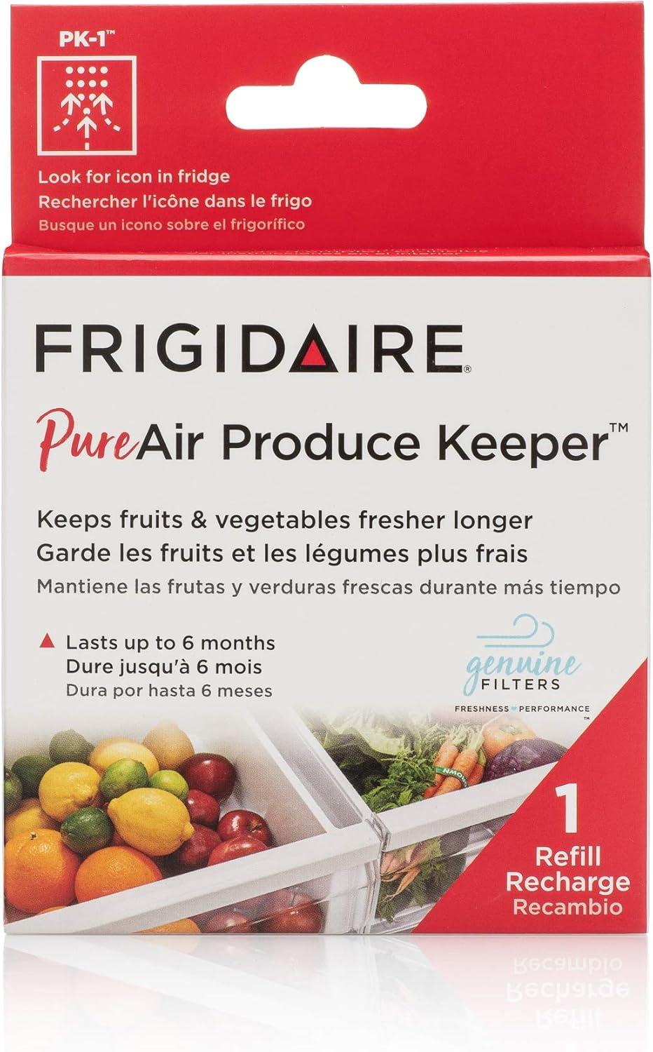 imageFrigidaire FRPAPKRF2PK FRPAPKRF Pure Air 2 Pack Produce Keeper White1 Pack