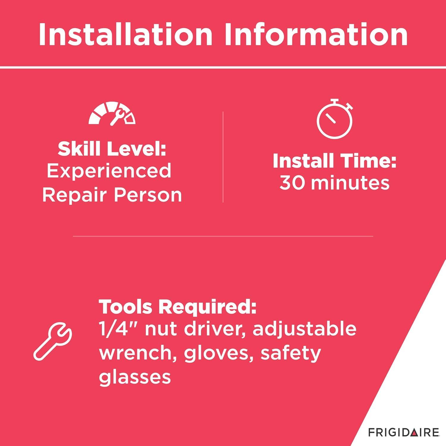 imageFrigidaire IM116000 Ice Maker Assembly Kit for Refrigerators White