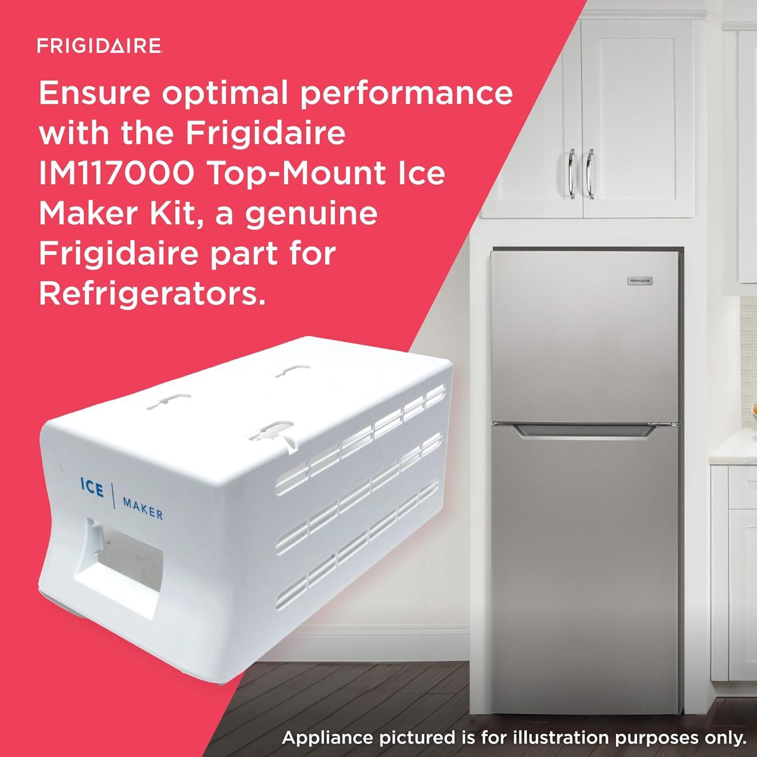 imageFrigidaire IM117000 TopMount Ice Maker Kit for Refrigerators White