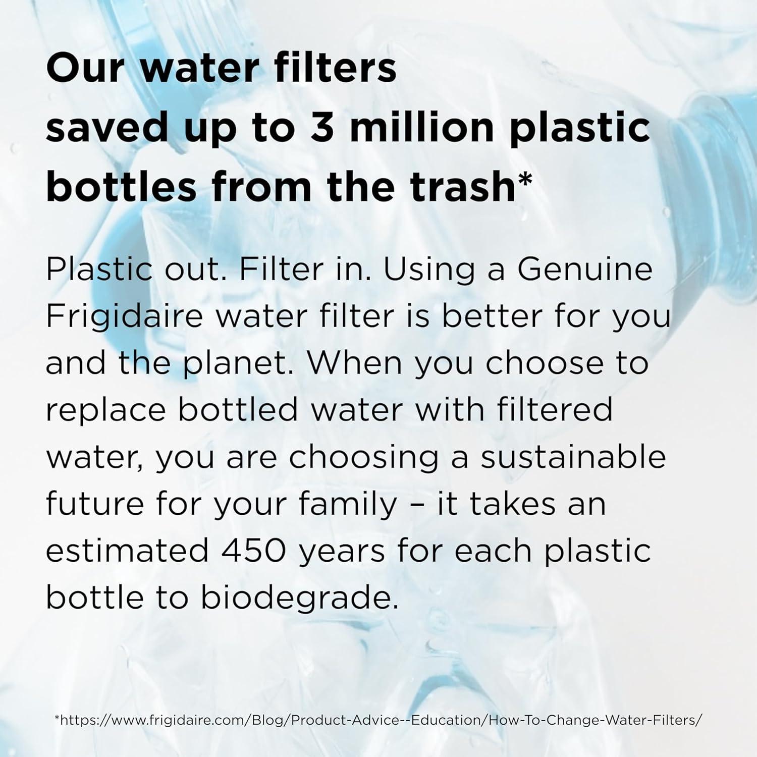 imageFrigidaire PurePour Connect PWF2 Water ampamp Ice Refrigerator FilterFPPWFU02 Water Filter