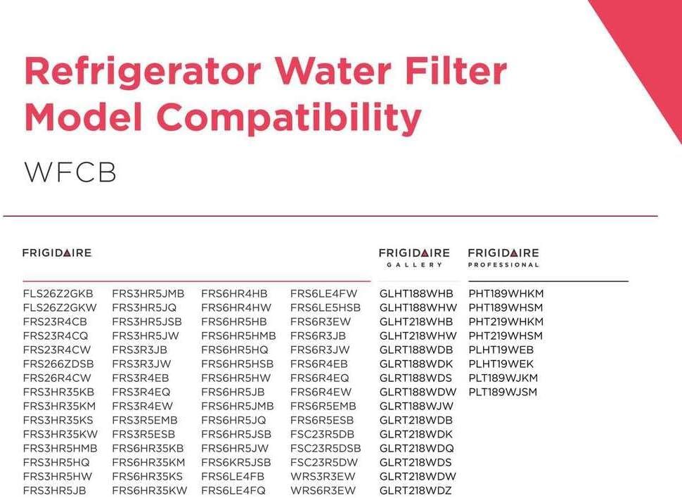 imageFrigidaire PureSource WFCB Water FilterWFCB 2 Pack