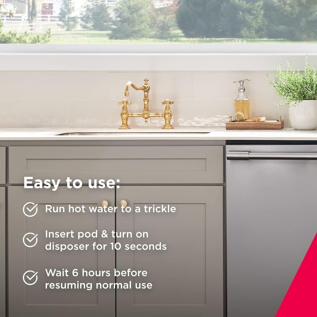 imageFrigidaire ReadyClean Probiotic Dishwasher Cleaner 6 Tablets White 6 CountSink and Disposal Probiotic