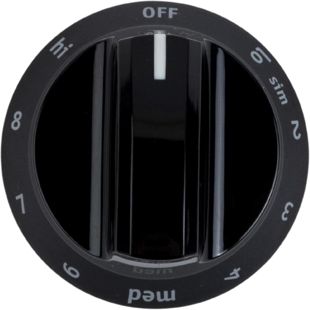 imageFrigidaire 316544007 Stovetop Burner Knob for Electric Ranges and Stoves Black