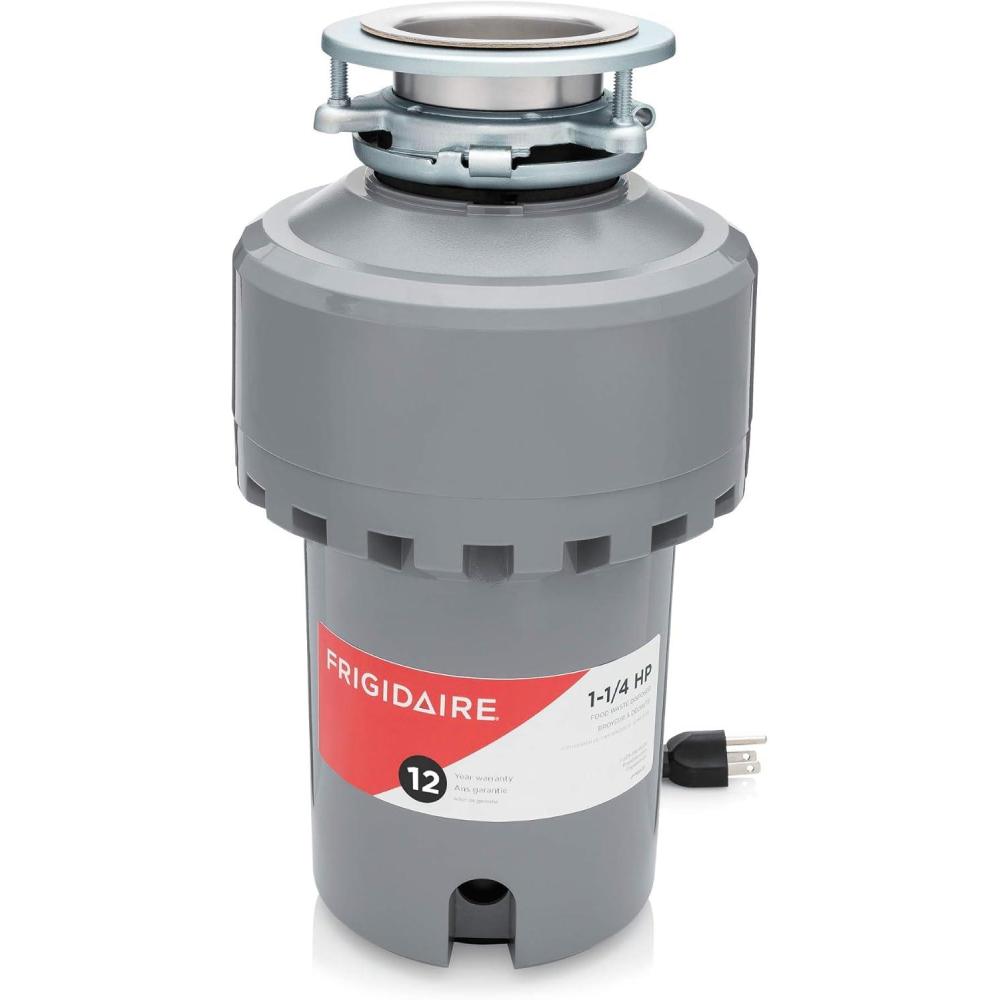 imageFrigidaire 34 HP Corded Garbage Disposal for Kitchen Sinks FF75DISPC1125 HP