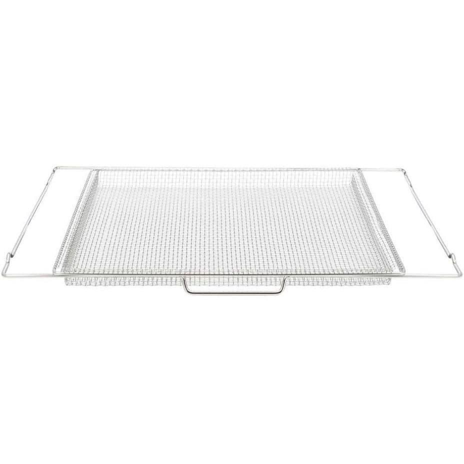 imageFrigidaire AIRFRYTRAY Ready Cook Oven Insert Silver Basket 184 x 153 x 08 Rack 241 x 153 152 ounces Compatible Only with select models listedOven Insert